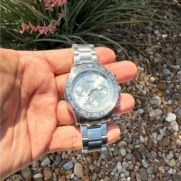 Fossil Stainless Steel Chronograph Watch